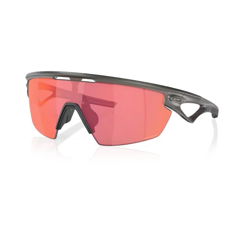 LUNETTES OAKLEY SPHAERA PRIZM TRAIL TORCH LENSES, GREY SMOKE FRAME