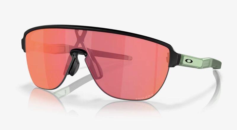 LUNETTES OAKLEY CORRIDOR PRIZM TRAIL TORCH LENSES, MATTE BLACK FRAME