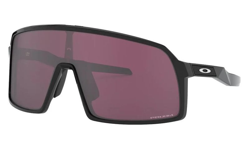 LUNETTES OAKLEY SUTRO PRIZM ROAD BLACK LENSES, MATTE BLACK FRAME