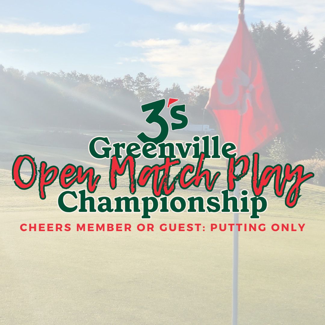 Open Match Play 2026: Cheers Member / Guest