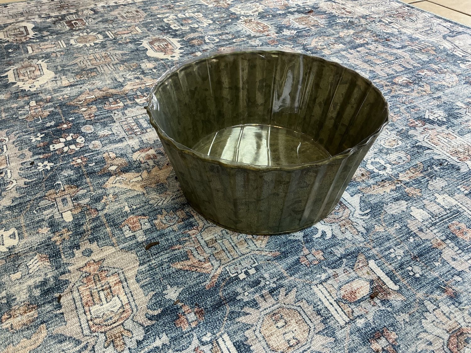Tin Garden Bowls