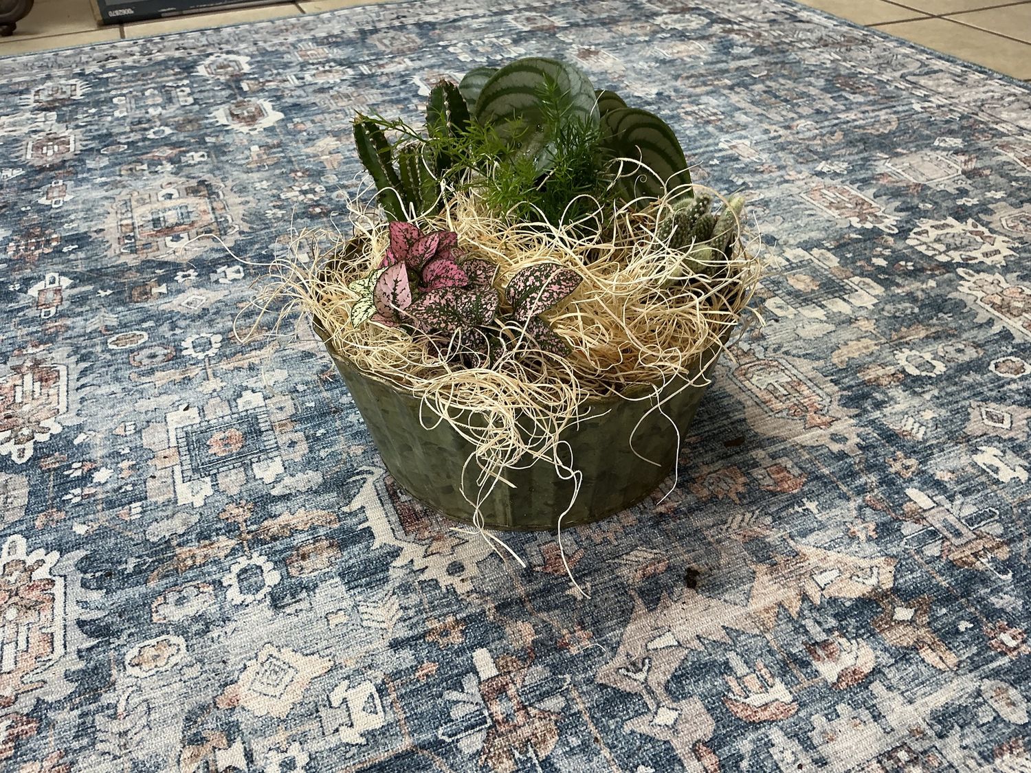 Monday Tin garden bowl