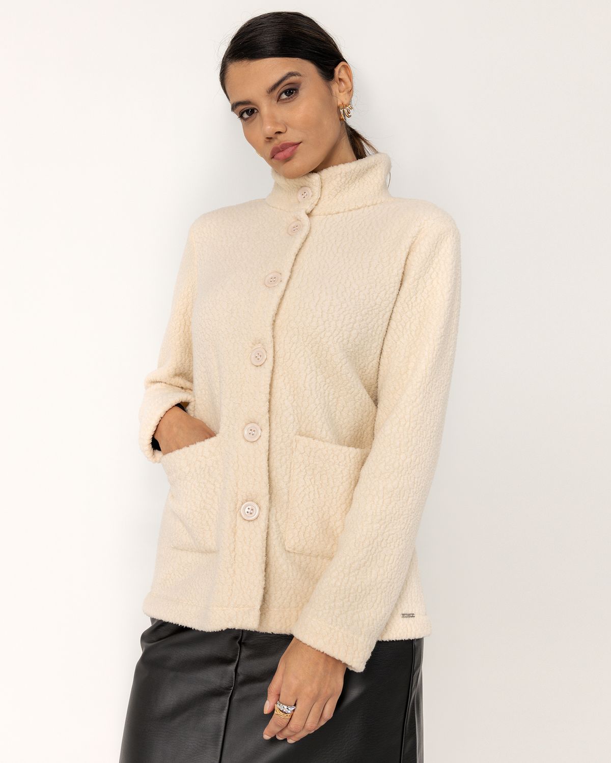 Women&#39;s Long Sherpa Coat