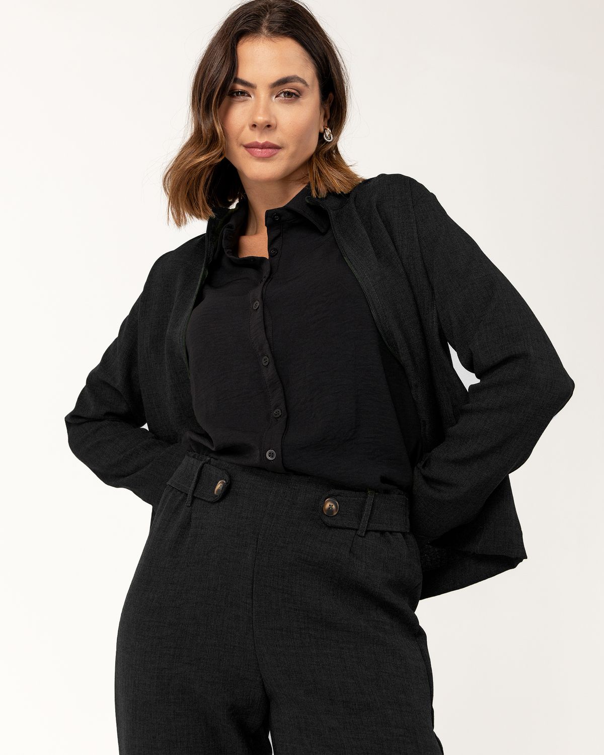 Linho Jacket with Pockets