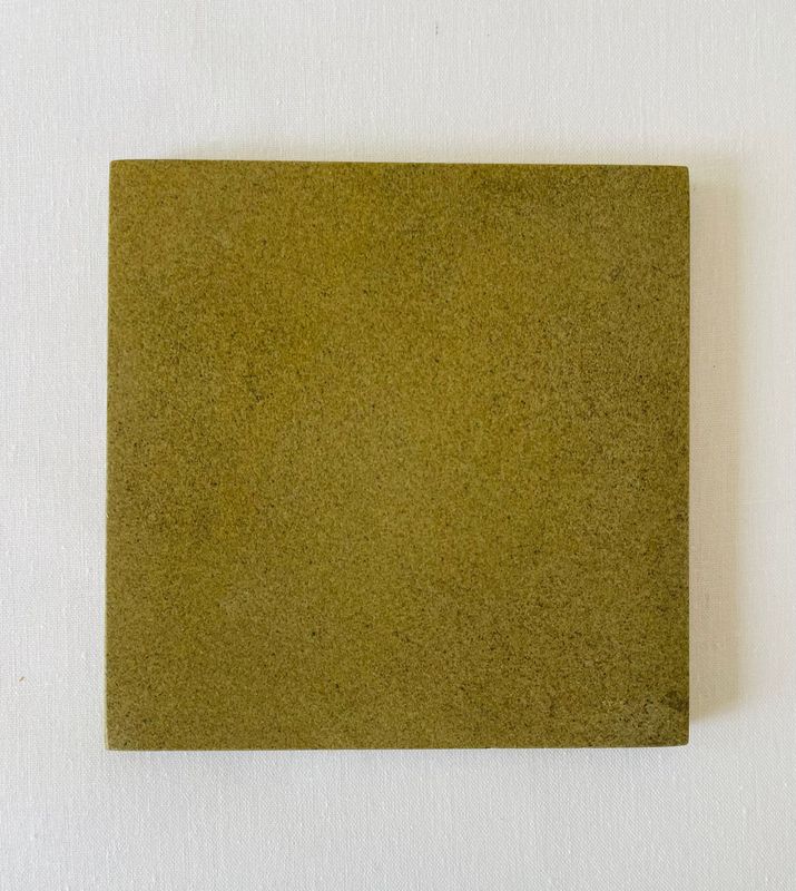 Single Square Yorkstone Coaster in Dune