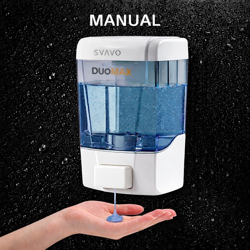 White manual Soap Dispenser