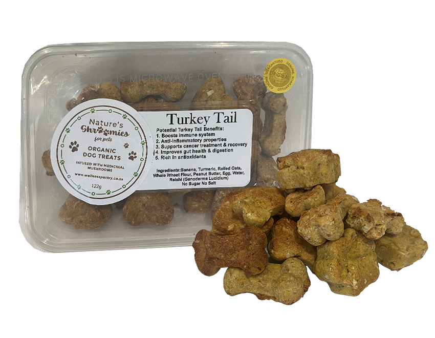 Turkey Tail Dog Treats
