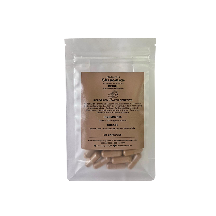 Reishi Mushroom Dual-Extract Capsules (60)