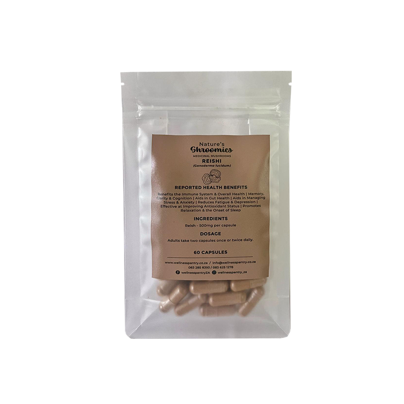 Reishi Mushroom Dual-Extract Capsules (60)