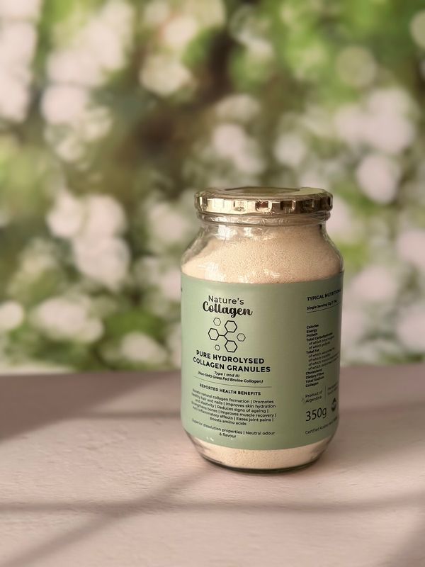 Pure Hydrolysed Collagen Granules 350g Jar