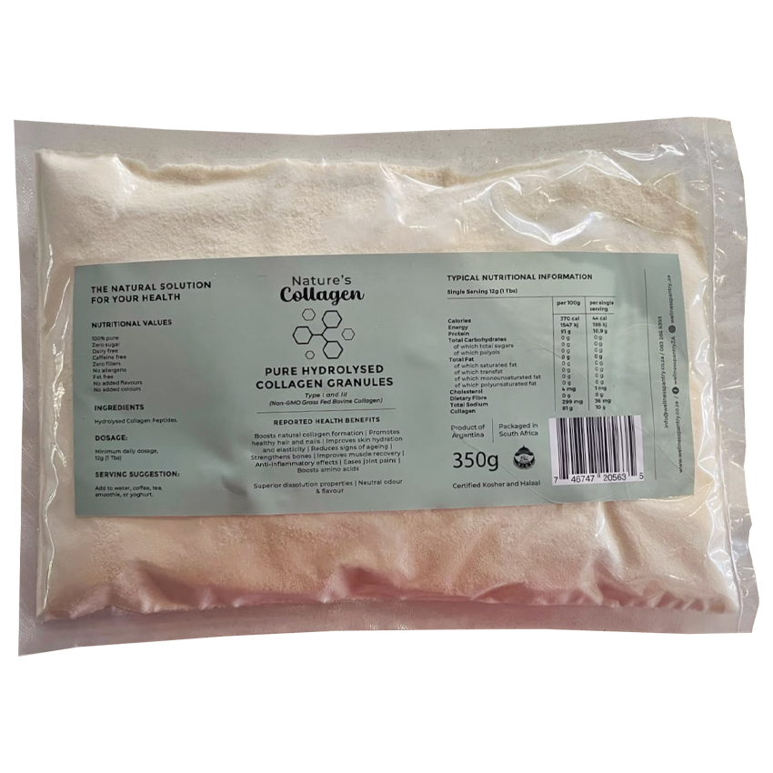 Pure Hydrolysed Collagen Granules 350g Refill Pack