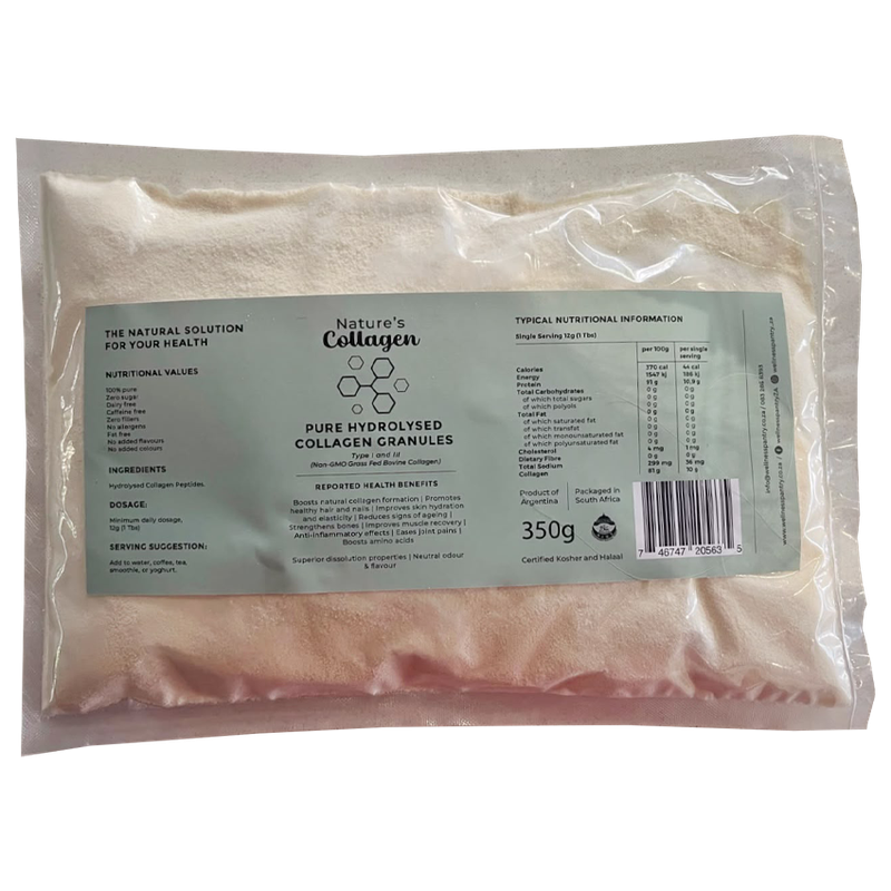 Pure Hydrolysed Collagen Granules 350g Refill Pack