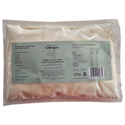 Pure Hydrolysed Collagen Granules 350g Refill Pack