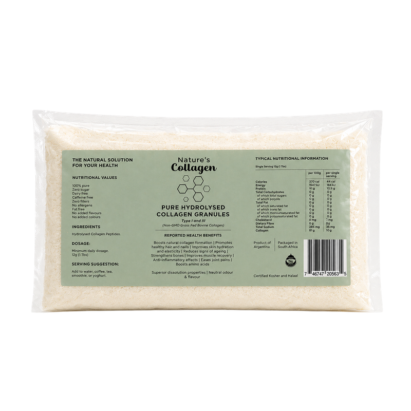 Pure Hydrolysed Collagen Granules 350g Refill Pack