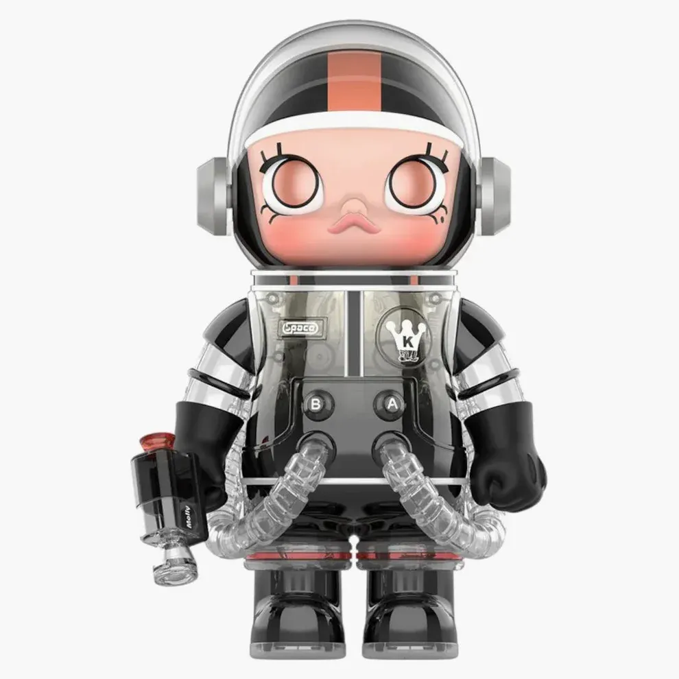 Pop Mart Mega Collection 400 % Space Molly Soft Drink Series Angel&#39;s Kiss 400%