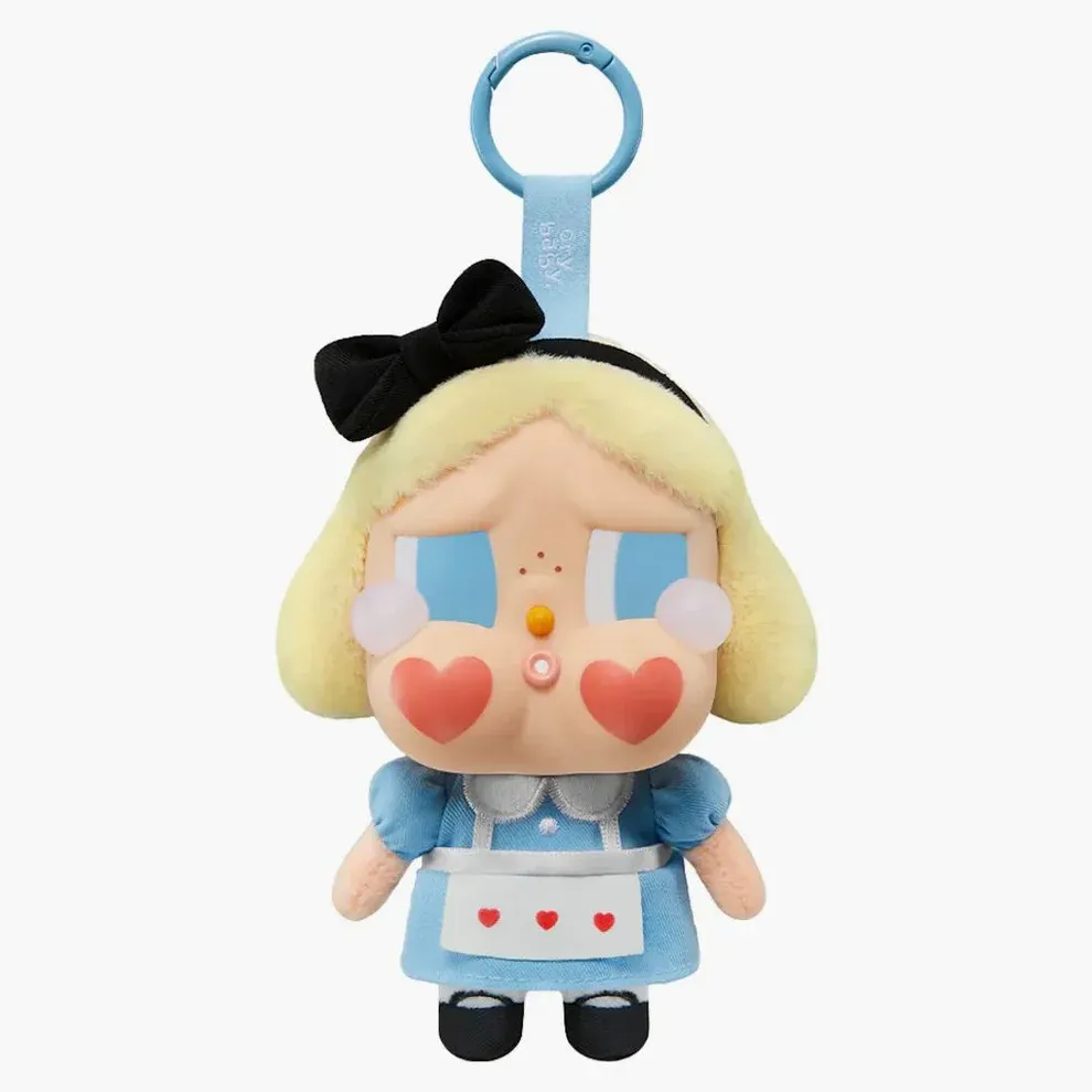 Pop Mart Crybaby Crying Again Series She&#39;s Alice Vinyl Face Plush
