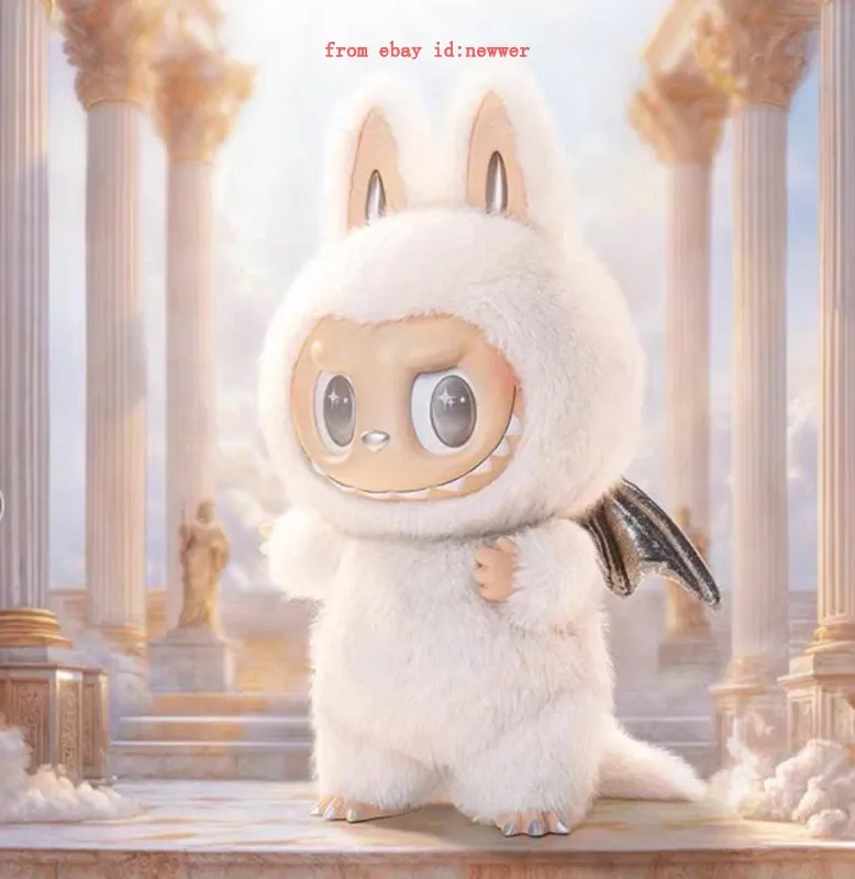 Popmart Labubu The Monsters - Zimomo Angel In Clouds Doll Big Baby In Stock