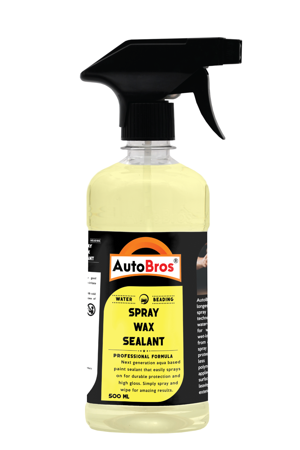 Spray Wax Sealant High Gloss Easy to Apply Superior Water Beading