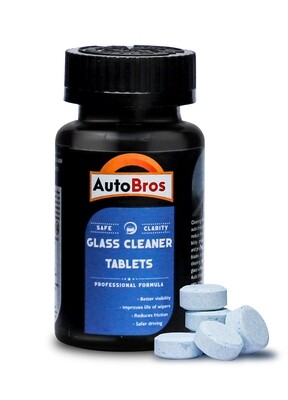 Windshield Washer Tablets | Efficient Dissolution & Leaves No Residue | Prolongs the Life of Wipers & Reduces Noise |
Better Visibility for Safer Driving