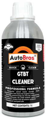 GTBT CLEANER - Glue, Tar, Bugs & Tree Sap Remover | Instantly Cleans Tough Stains