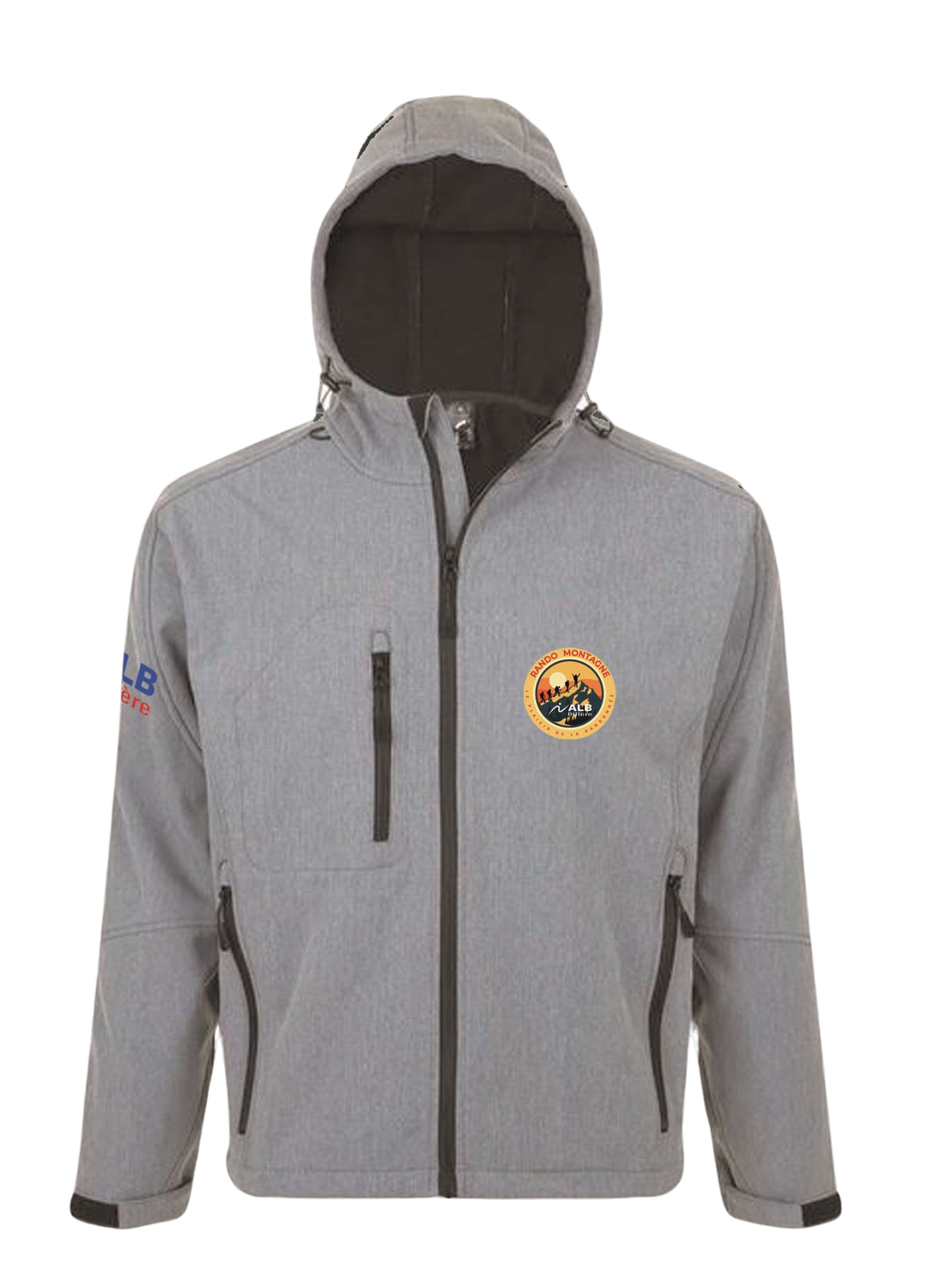 Blouson Softshell 2 couches avec capuche
