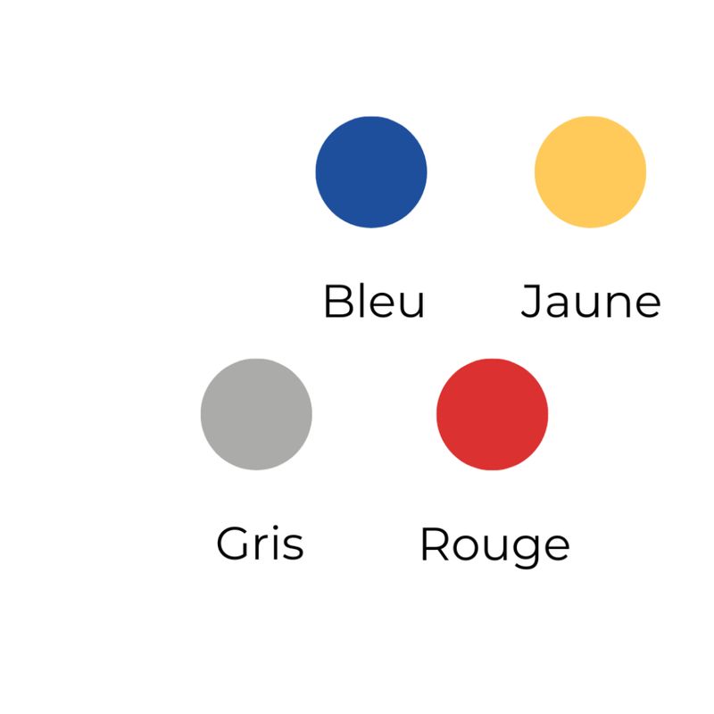 Gourde couleur en ALU de 800ml