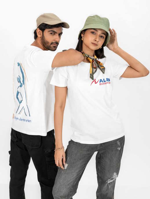Tshirt Lycra, logo dans le dos