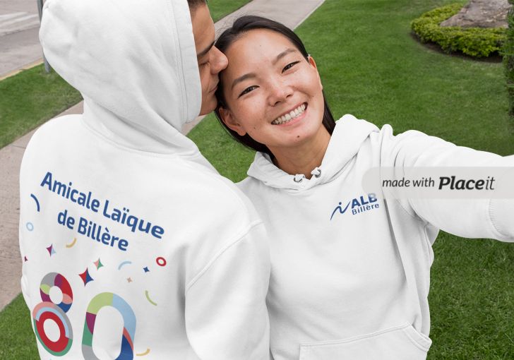 Sweat à capuche 80 ans