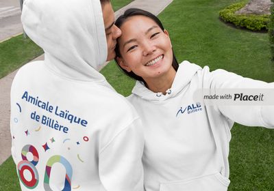 Sweat à capuche 80 ans