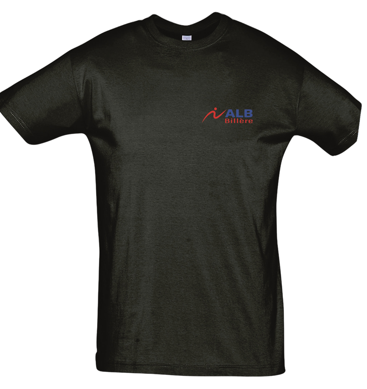 Tshirt Lycra, logo dans le dos
