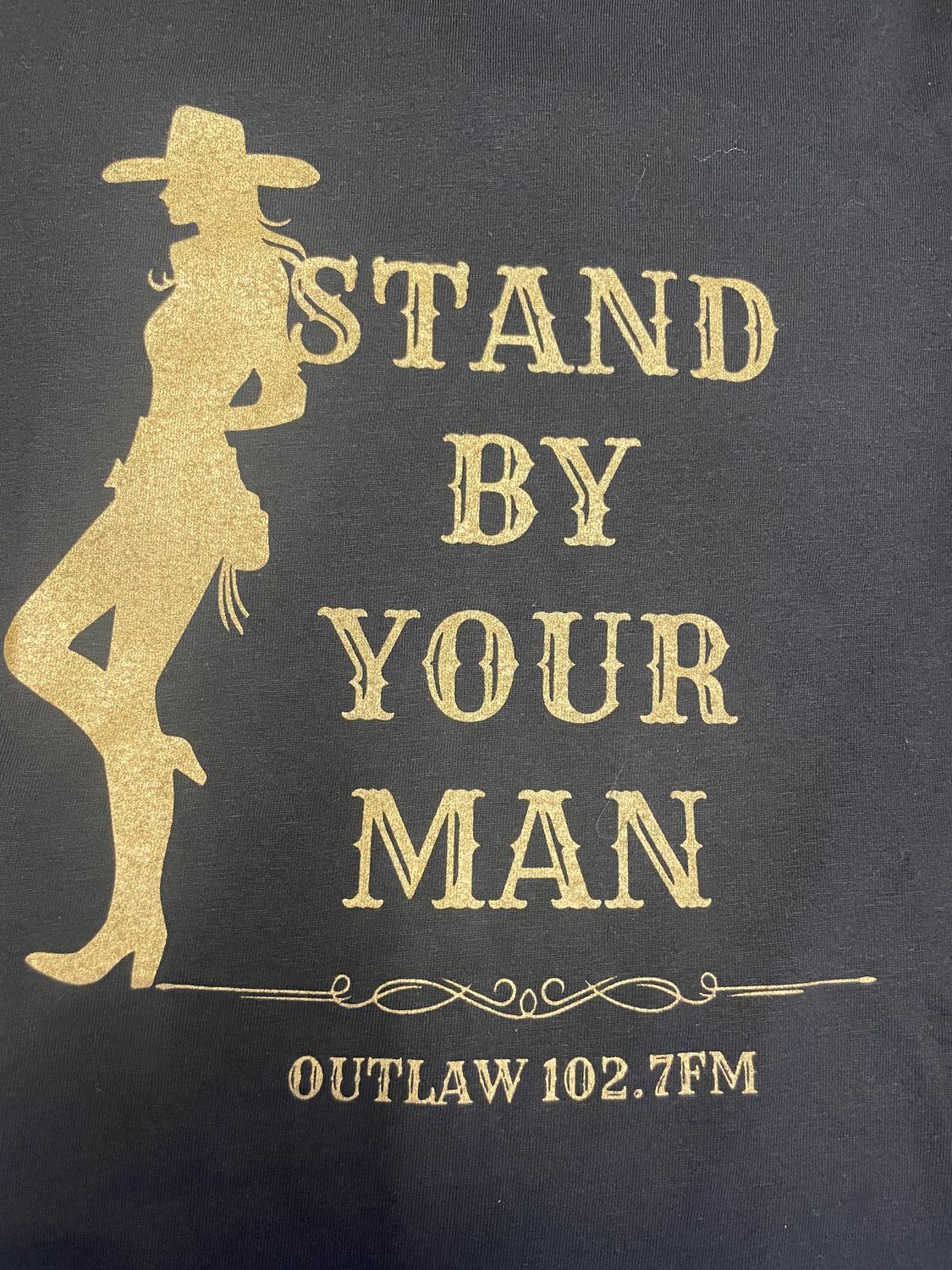 &#39;Stand By Your Man&#39; Ladies Tee