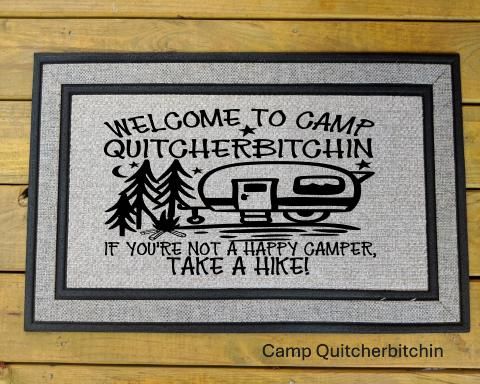 Welcome Mat--Outdoors