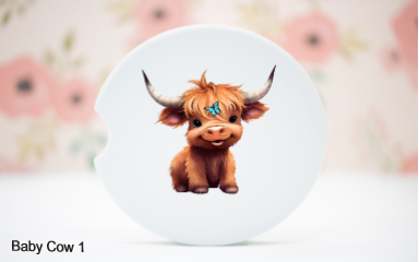 Car Coasters--Cows and Horses