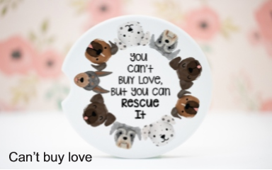Car Coaster--Dog &amp; Cat