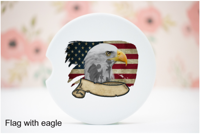Cara Coasters--Flag