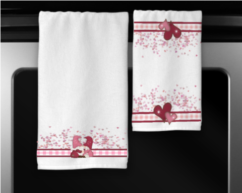 Towel Sets-Valentine