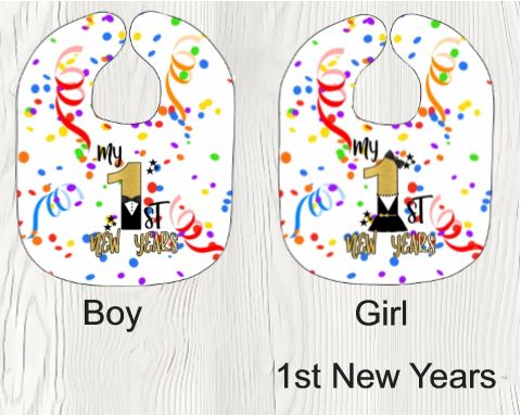 Set of 1st Bibs