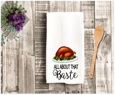 Waffle Weave Towel--In the Kitchen