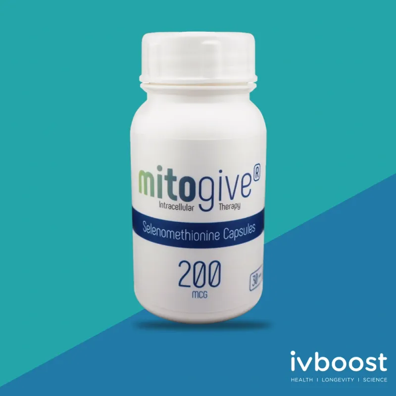 MitoGive Selenomethionine 200mcg Capsules