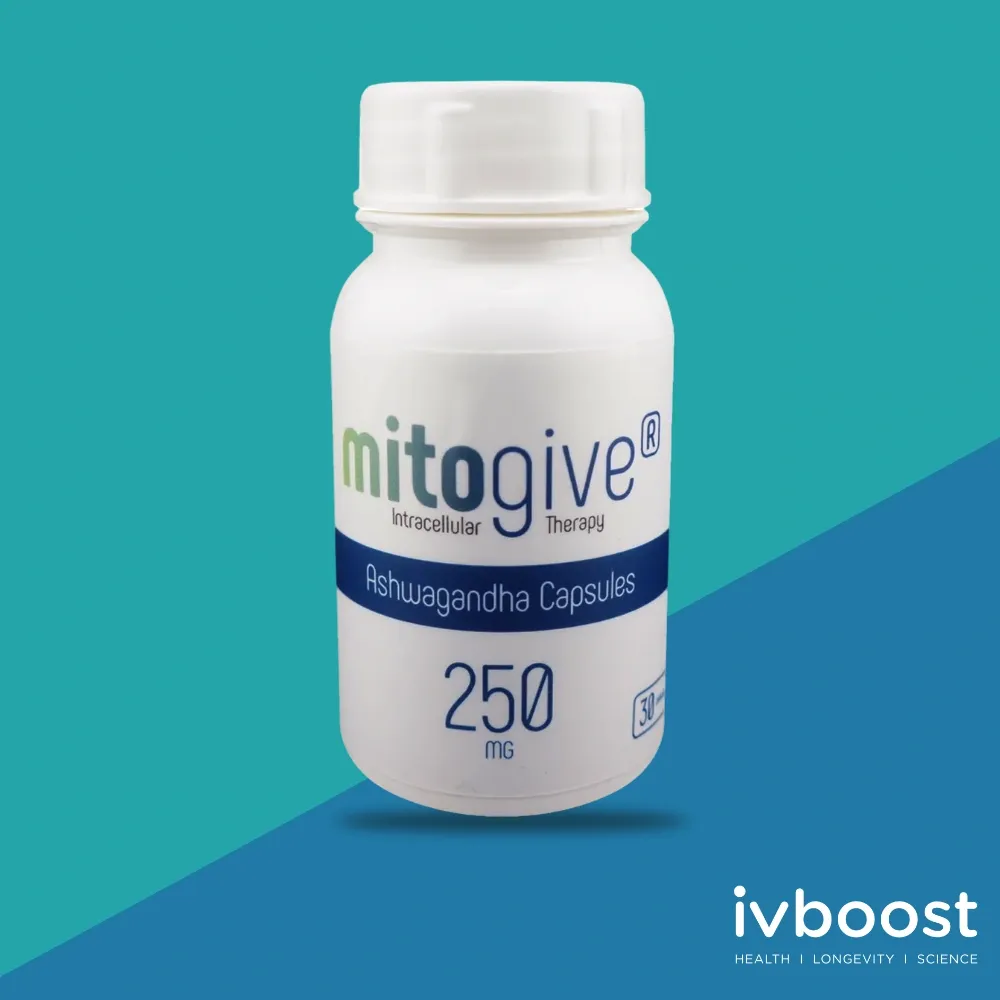 MitoGive Ashwagandha 250mg Capsules
