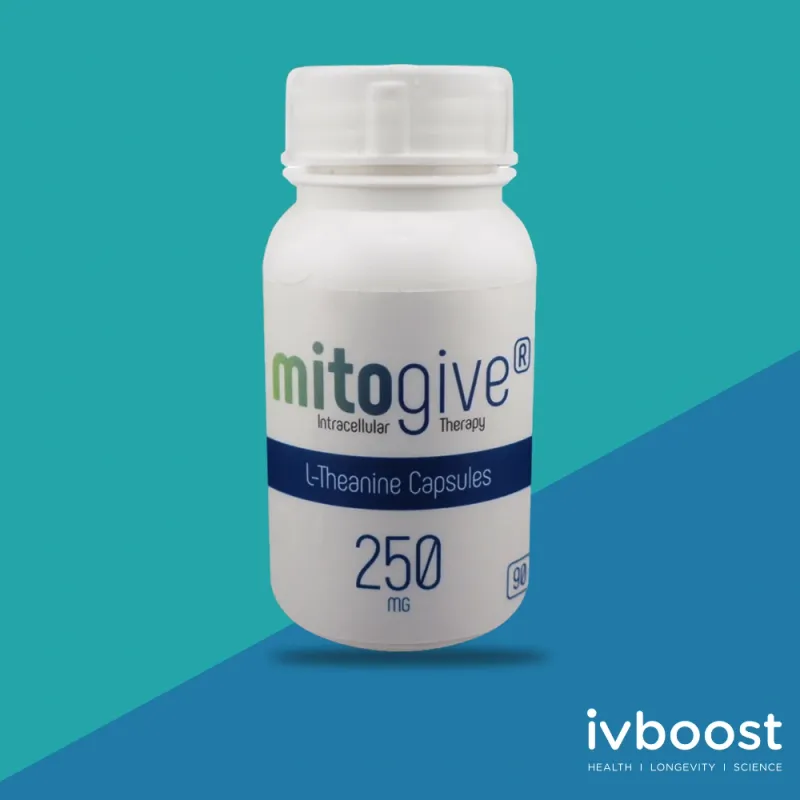 MitoGive L-Theanine 250mg Capsules