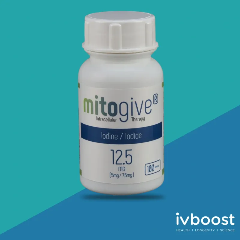 MitoGive Iodine / Iodide 12.5mg Capsules