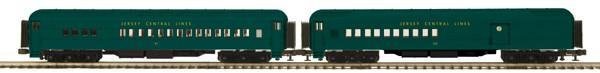 MTH O Scale Premier 20-4197 Jersey Central 2-Car 70' Madison Combine/Diner Passenger Set (NEW IN BOX) MTH O Scale Premier 20-4197 Jersey Central 2-Car 70' Madison Combine/Diner Passenger Set (NEW IN BOX)