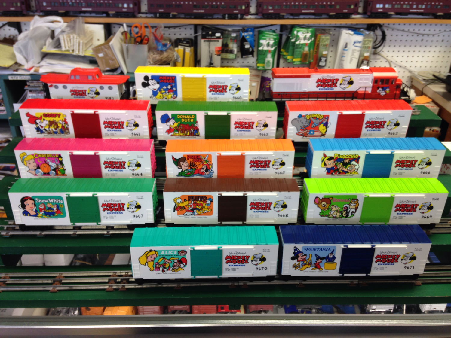 Lionel Walt Disney Mickey Mouse Express Set Lionel Walt Disney Mickey Mouse Express Set