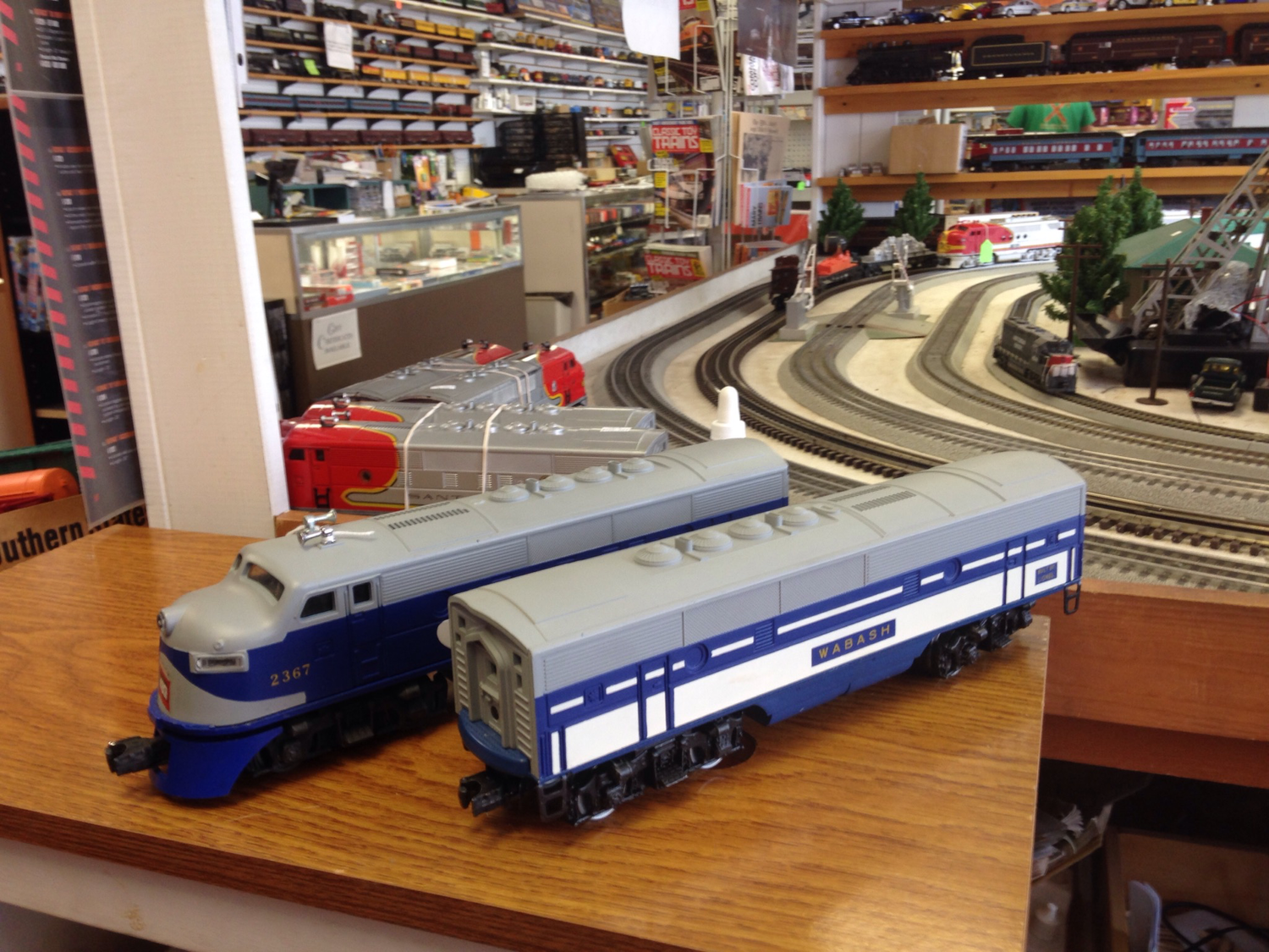 Lionel Wabash F3 A/B 2367 Lionel Wabash F3 A/B 2367