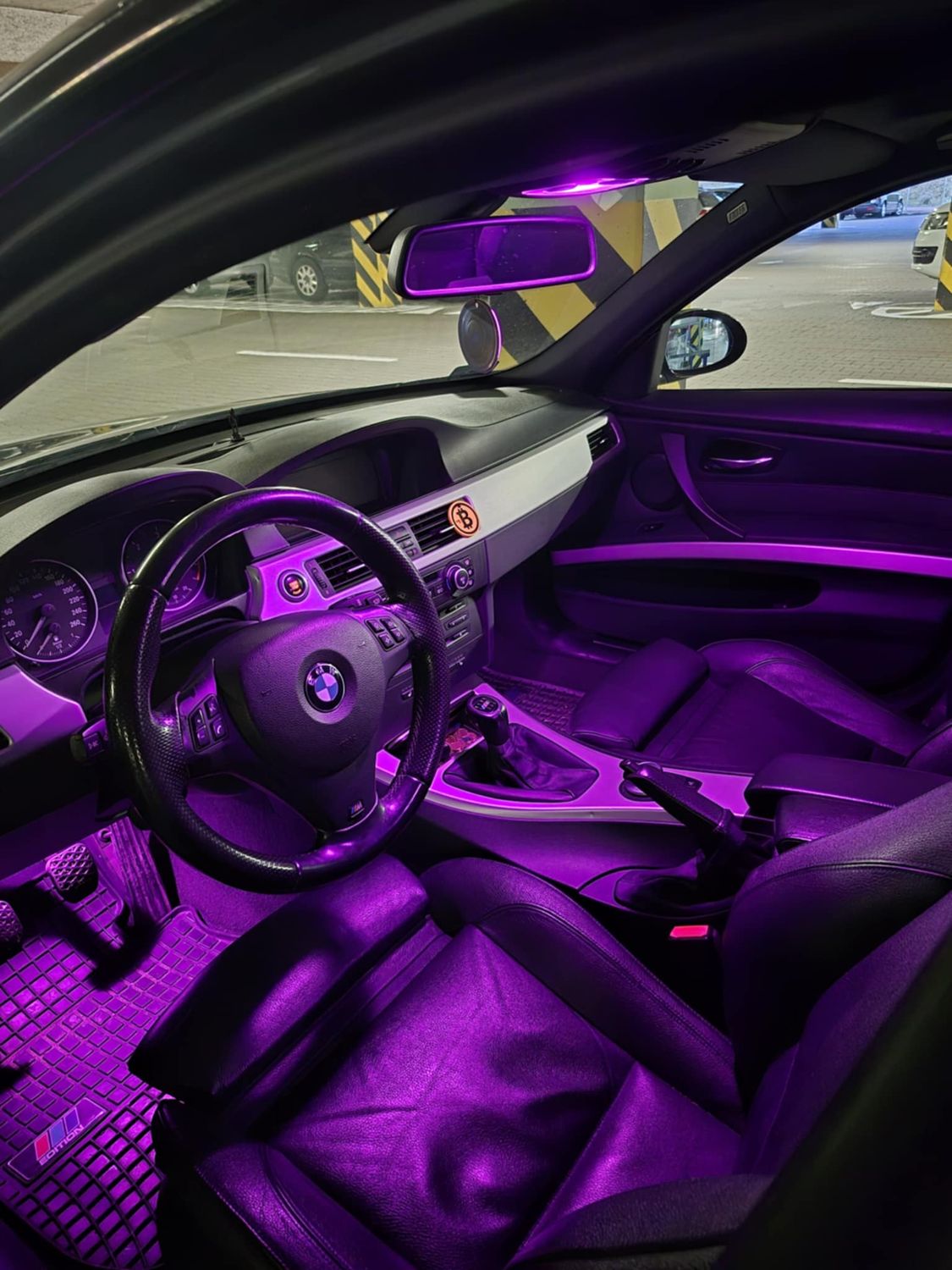 BMW Wewnętrzne LED RÓŻOWE