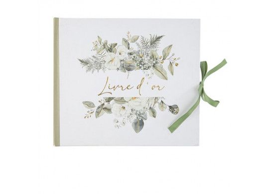 Livre d&#39;Or Botanique Feuillages et Or