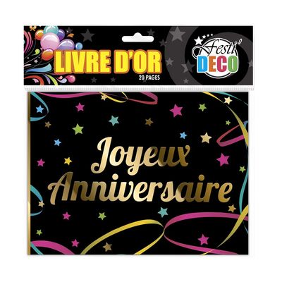 LIVRE D&#39;OR JOYEUX ANNIVERSAIRE
