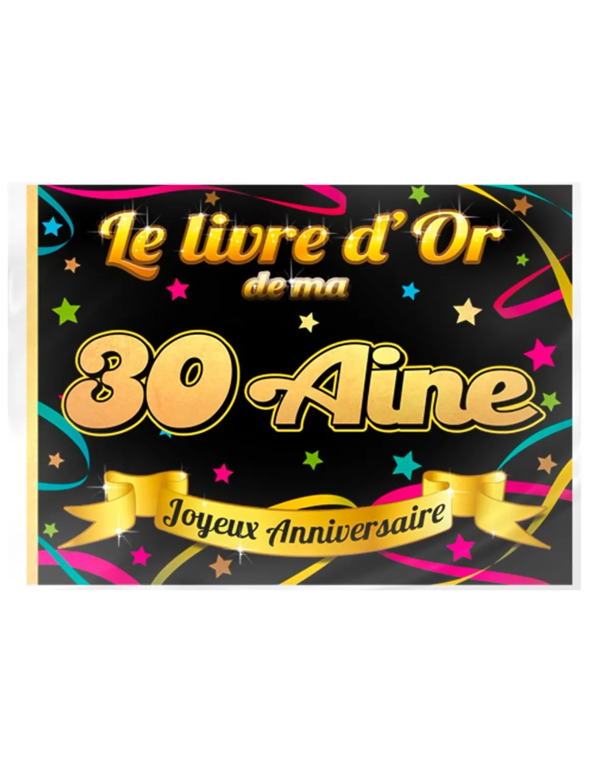 Livre d&#39;or anniversaire 30 ans
