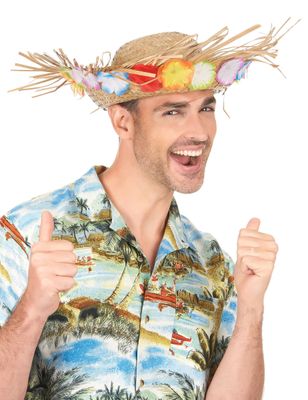 Chapeau de paille Hawaï